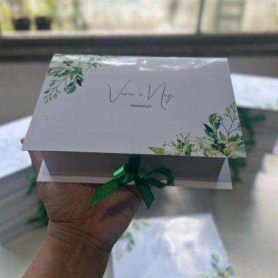 Caixa Convite para Padrinhos e Madrinhas (Vazia)