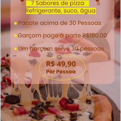 Buffet de Pizza (por pessoa)