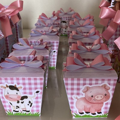 Lembrancinha Personalizada - Caixa Sushi