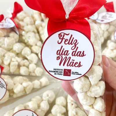 Lembrancinha Pipoca Gourmet Cone Médio