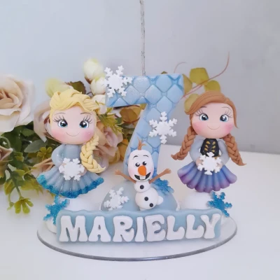 Vela em Biscuit Frozen