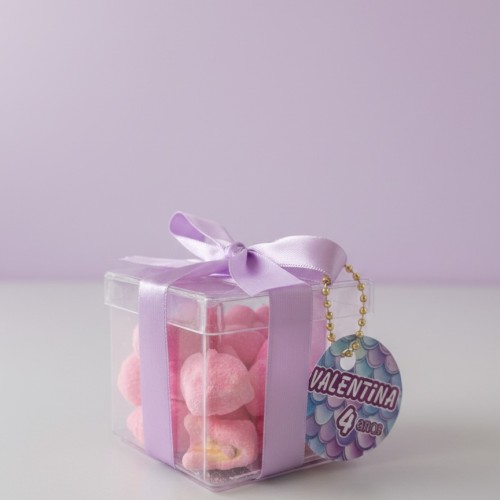 Caixinha Acrílica com Pipoca Gourmet