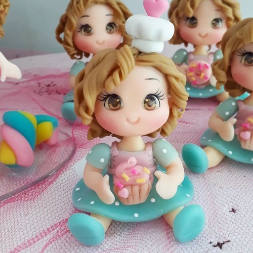 Apliques Confeitaria em Biscuit